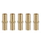 thumbnail image 1 of Conector de tubo de 2 vías recto con púas de latón, accesorio de unión de tubo, 6/8/10/12/14/16/20mm, 1 of 7