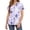 #01 Purple, variant on Easter Scrubs for Women Nurse Short Sleeve V Neck Nursing Uniform Casual Fit Bunny Egg Print Tshirts Stretchy Y2k Plus Size Blouses Tops, #01 Purple Pink S