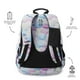 thumbnail image 4 of TOTTO Mochila Escolar Grande para Niña Porta Laptop 14 Repelente a Líquidos | 20 L - ACUARELA Multicolor G, 4 of 6