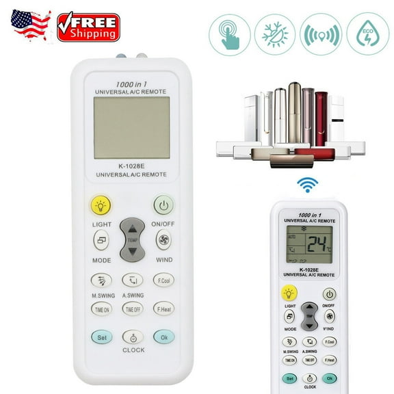 Universal A/C Air Conditioning Remote Control For Most Air Conditioner K-1028E