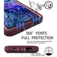 thumbnail image 6 of for Samsung Galaxy S20 Plus Case, Shockproof Dropproof Galaxy S20 Plus Case, Heavy Duty Protective for Samsung S20 Plus Case 6.7 Inch (Purple/Pink), 6 of 14