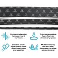 thumbnail image 4 of SoundSkins SSK-Tape Mousse Acoustique à Cellules Fermées - 10,8 Pi2 à Partir de 4 Rouleaux (2 Pouces, 1 Pouces 0,5 Pouces de Large) - Réduction de Hochet et Durée Optimale, 4 of 6