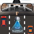 thumbnail image 7 of Rear View Mirror With Suction Cup, Stick-on Universal Automotive Interior Mirrors for Windshield Mounting for Sedans, Retrovisor for Cars, Trucks, SUVs, Vans, Black, 7 of 7