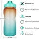 thumbnail image 4 of Botella de agua potable a prueba de fugas con marcador de tiempo motivacional, sin BPA, para fitness, gimnasio y deportes al aire libre, 4 of 5