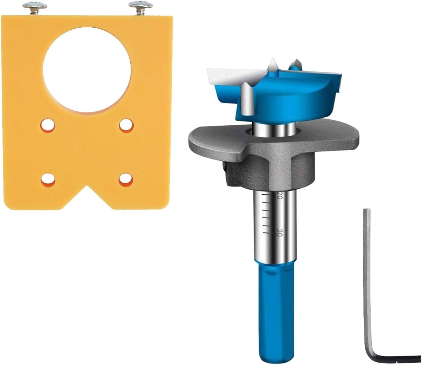 Hole Punch Locating Kits 35Mm Hinge Drill Jig For Wood Furniture