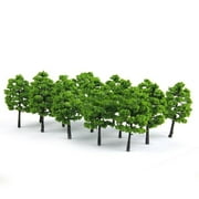 Zeus 20 Model Trees Train Railroad Diorama Wargame Park Scenery Green Plants Decor