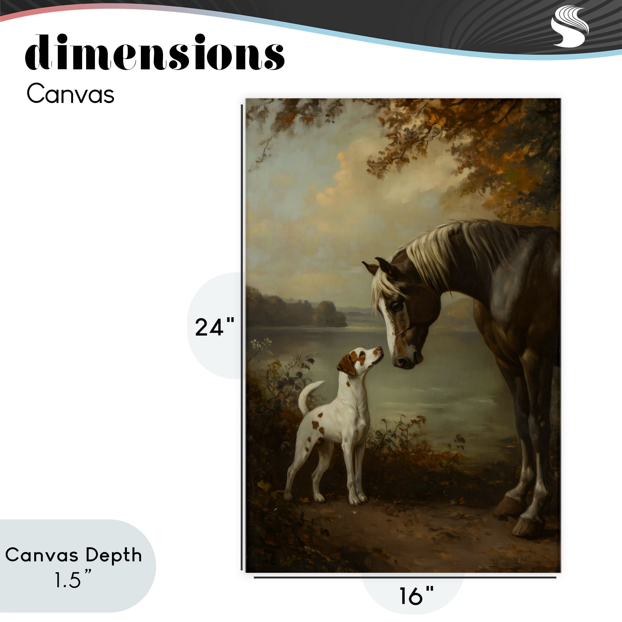 Stupell Industries Autumn Companions Hunting Party Canvas Wall Art, design by Petal Prints Design