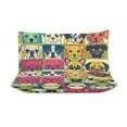 thumbnail image 4 of 3PCS Cute Dog Duvet Cover Set Twin, 1 Duvet Cover And 2 Pillowcase, Duvet Cover for Kids Girls Boys And Teens, 4 of 6