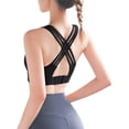 thumbnail image 2 of Ropa interior femenina Sujetador de yoga para mujer, deportivo, acanalado, cuello en V, entrenamient Meterk  Ropa interior femenina, 2 of 7