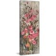 thumbnail image 4 of "Floral Frenzy Pink III" Painting Print on Wrapped Canvas, 4 of 7