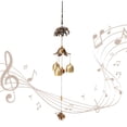 thumbnail image 6 of Metal Wind Chime Elephant Pendant Garden Home for Family Outdoor Door Decoration, 6 of 6