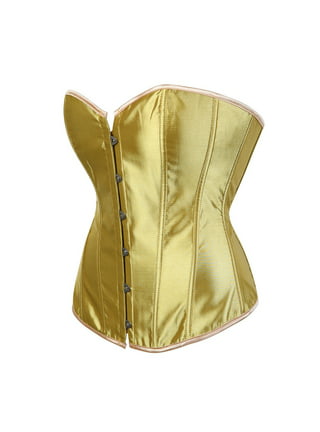 Buy Stella Mccartney Scuba Solid Fitted Corset Top, Yellow Color Women