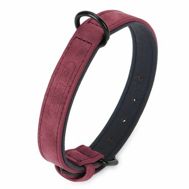 Soft Padded Leather Adjustable Dog Collar - Small, Medium, Large - NEW