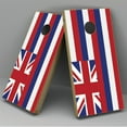 thumbnail image 1 of Hawaii Flag Cornhole Board Vinyl Decal Wrap, 1 of 1