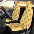 thumbnail image 2 of Xecao Hand Drawn Strawberry Print Car Seat Cover in That Fits Most Cars, Vans, SUVs, and Trucks., 2 of 7