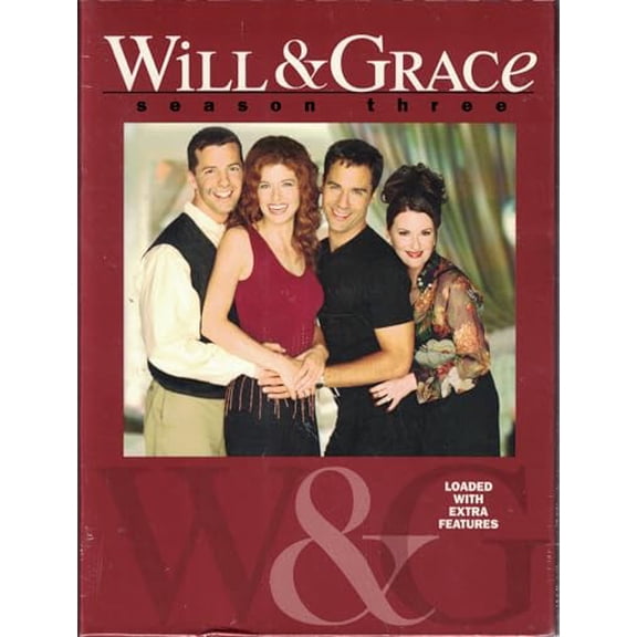 Pre-Owned Will & Grace: Season Three (Dvd) (Good)