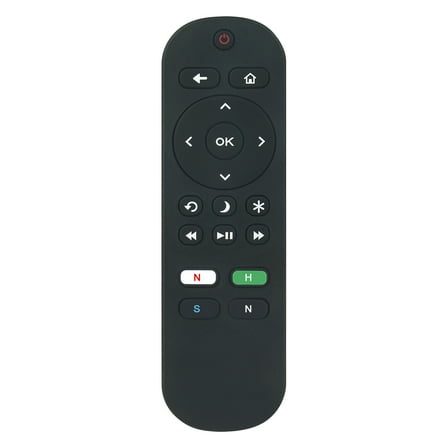 Vinabty Replacement Remote Control fit for Hisense Roku TV 43R6E1 55U6GR5 32H4F 55R6E3 75R6E3 75H8G 65H8F 43R7E 55R6090G5 55H8G 65U6GR5 75U800GR 32H4F 65R6E1 50H8G