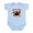 Sky Blue, variant on CafePress - Pug Sister Infant Bodysuit - Baby Light Bodysuit, Size Newborn - 24 Months