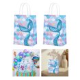 thumbnail image 2 of 12Pieces Fish Tail Gift Bags Valentines Day Goodie Bags For Weddings Birthdays and Valentines Day, 2 of 8