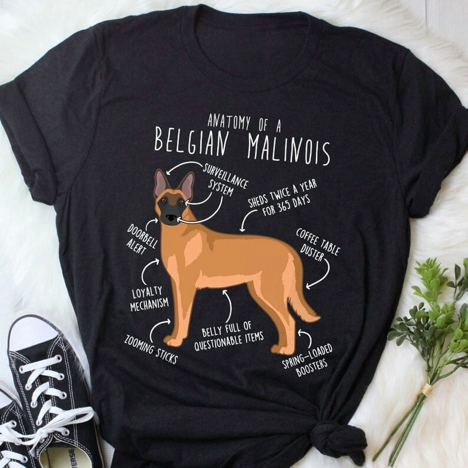 Belgian Malinois Shirt Women Men Dog Lover Cute Belgian Malino Hot Trending Shirt, Vintage Birthday Gift