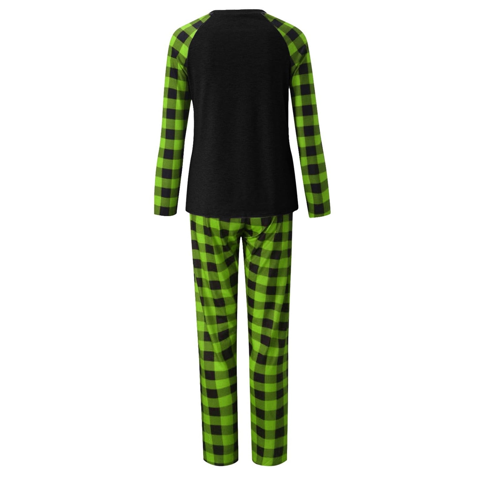 Green and black christmas pajamas new arrivals