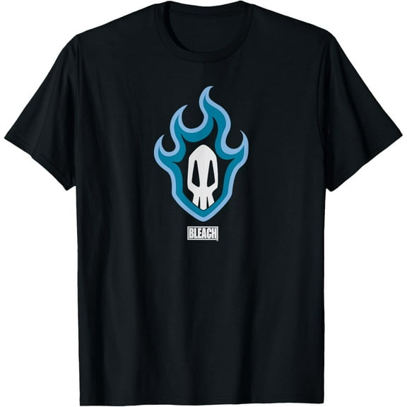Bleach Soul Reaper Symbol Anime T-Shirt Cotton Short Sleeve Crew Neck Soft Classic T-shirt