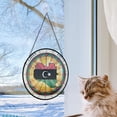 thumbnail image 5 of Libya Travel Decor Suncatcher Stained Glass Window Hanging, Gift for Traveller, Collection of Country Travel Souvenirs for Family and Friends, Libya Map and Flag Décor, 5 of 6