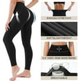 thumbnail image 5 of ZENFLEX  3 Pack High Waisted Leggings for Women-Soft Athletic Tummy Control Pants for Running Yoga Workout Reg & Plus Size, 5 of 6
