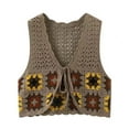 thumbnail image 1 of Cardigan de Mode pour Femmes Cameland d'Automne, Tricoté, Mince, Ample, Sans Manches, 1 of 3