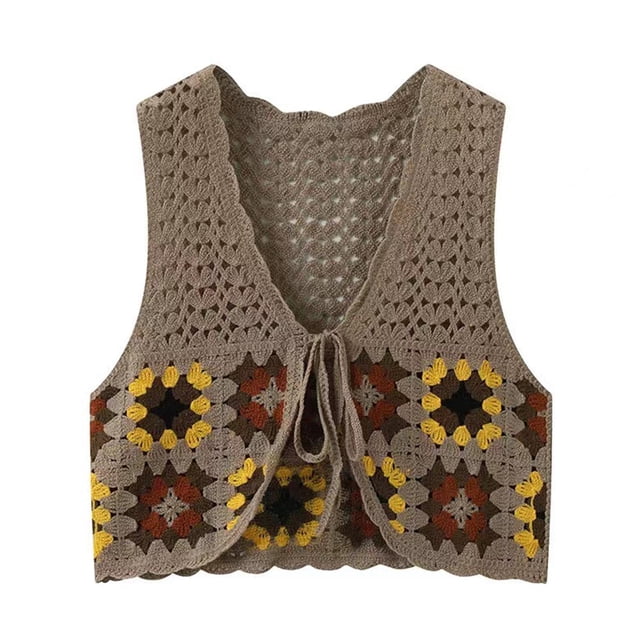 Cardigan de Mode pour Femmes Cameland d'Automne, Tricoté, Mince, Ample, Sans Manches