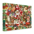 thumbnail image 2 of The Font Diva 'A Vintage Christmas' Canvas Art, 2 of 3