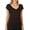 Black Beauty, variant on Aveto Junior's The Basic V-Neck Tee, Grey, L
