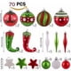 thumbnail image 4 of 70 piezas Boules de Noël, 3-8 cm Délicieux Elf Incassable Boule de Noël Ornements Décoration pour Décor d'arbre de Noël, 4 of 5