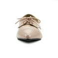 thumbnail image 3 of Ollio Women's Ballet Shoes Flat Pointed Toe Oxford 1M1818, 3 of 6