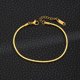 thumbnail image 4 of Pulsera de cadena de hueso de serpiente cuadrada de acero inoxidable Simple para hombres y mujeres, joyería de Hip-Hop, accesorios de fiesta de moda, 4 of 4
