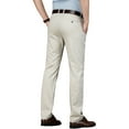 thumbnail image 4 of Men's Tencel-Blend Dress Pants - Year-Round Straight Fit Business Casual with Embroidery, 4 of 9