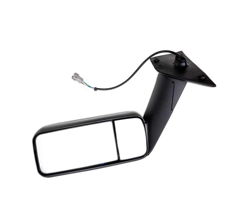 Black Truck Door Mirror Assembly for Freightliner Cascadia 2018+ Driver Side LH Mirror Replace A22-73907-004
