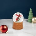 thumbnail image 3 of Northlight 5.5" Pair of Cardinals on Branch Christmas Snow Globe, 3 of 3