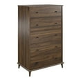thumbnail image 1 of Farnsworth 5 tiroirs Commode, Noyer, 1 of 7