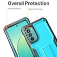 thumbnail image 3 of FITO For Moto G 5G 2022 Case, Phone Case with Screen Protector and Kickstand (Blue), 3 of 7
