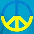 thumbnail image 3 of CafePress - Peace In Ukraine. Stand With Ukraine. Supp T Shirt - Men's Fitted T-Shirt, 3 of 4