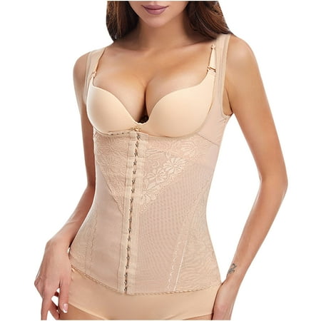 MIUOWANP Women s Shapewear Bodysuits Tummy Control Full Body Shaper Ladies Seamless Body Shaper Abdominal Lifter Hip Shaper Underwear Stretch Body Corset
