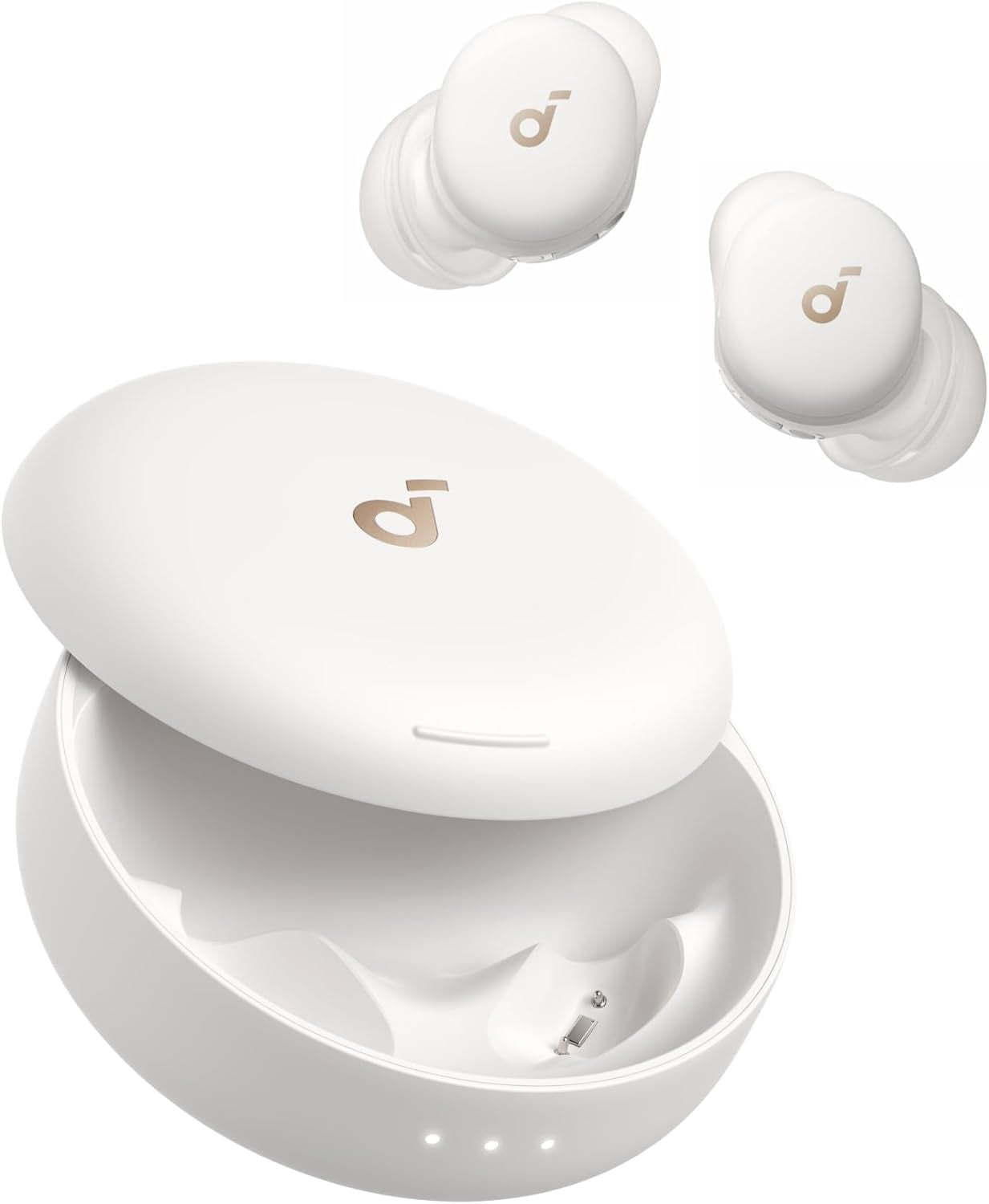 Restored Soundcore Sleep A30, Smart Active Noise Cancelling Sleep Headphones, Adaptive Snore-Masking System, Ultra-Comfort for Side Sleepers
