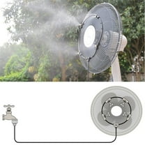 FFENYAN Cool Fan Outdoor Misting Fan Cooler Water Patio Mist Garden 16inch