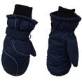 thumbnail image 3 of Greeniant Niños esquí mitones niños manos calentador niños pequeños mitón deporte al aire libre invierno mitón ropa accesorio mano Ciclismo Azul marino, 3 of 6