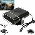 thumbnail image 1 of 2-in-1 Portable Car Heater with 360° Rotation, 12v Portable Car Heater & Fan, 360° Adjustable Base, Helps Keep Windshield Clear Fast, Plug-In Design for Cars Trucks Vehicles, 1 of 1