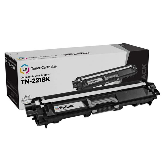 LD Products Compatible Toner Cartridge Replacement for Brother TN221BK (Black)