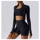 thumbnail image 5 of Chaqueta de Yoga for mujer, chaqueta de Yoga deportiva for correr al aire libre con cremallera, chaqueta de manga larga, ropa de Yoga de secado rápido for niñas, 5 of 7