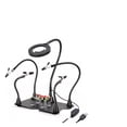 thumbnail image 1 of Magnetic Flexible Arm Soldering Third Hand PCB Holder With 360 ° Rotating Hot Air Gun Stand Welding Workbench ,Easy to Use, 1 of 5