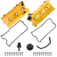 thumbnail image 1 of Kit de Tapa de Válvulas MITZONE de Aluminio Amarillo para Nissan VQ35DE, 1 of 7